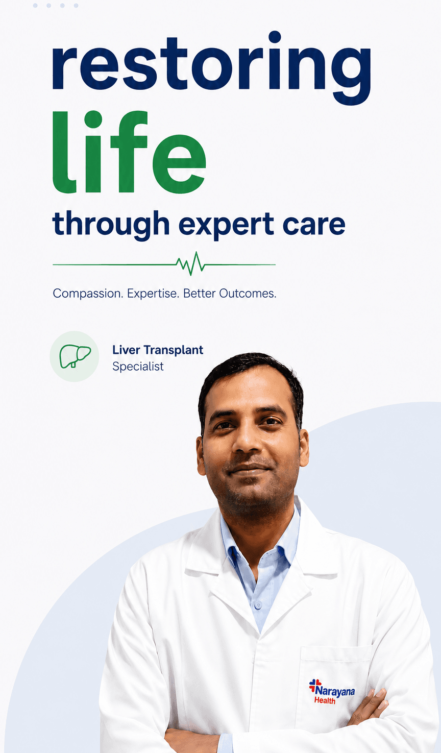 Dr. Sanjay Kumar Yadav, liver transplant specialist